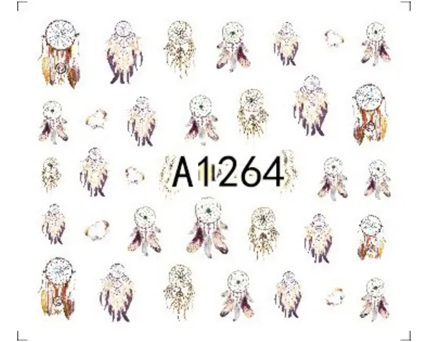 Tatuaj pe Baza de Apa Unghii - A1264