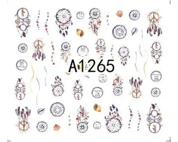 Tatuaj pe Baza de Apa Unghii - A1265