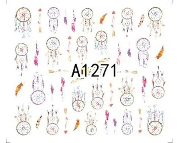 Tatuaj pe Baza de Apa Unghii - A1271