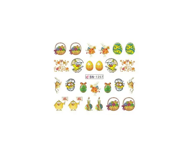 Tatuaj Pe Baza de Apa Unghii - BN1257