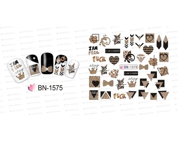 Tatuaj Pe Baza De Apa Unghii - BN1575/1527