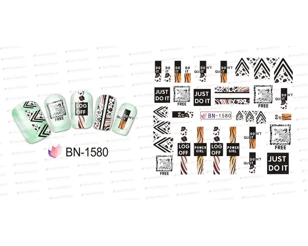 Tatuaj Pe Baza De Apa Unghii - BN1580