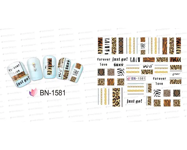 Tatuaj Pe Baza De Apa Unghii - BN1581/1533
