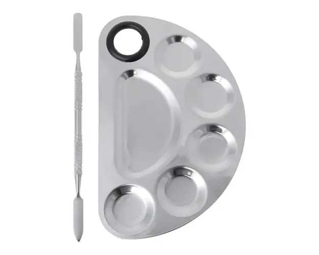 Tavita metalica pentru mixare vopsele cu Instrument