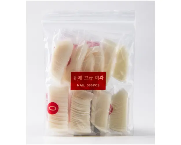 Tipsuri Punga 500 Buc Naturale cu Bordura