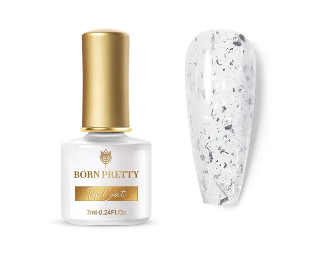 Top Coat Glitter Born Pretty 7ml 01