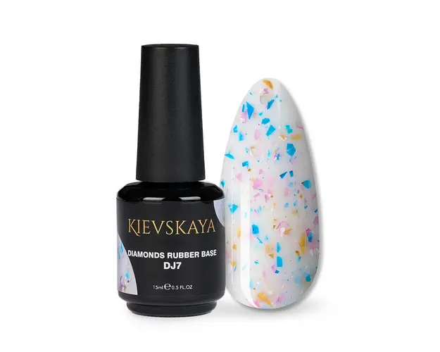 Diamonds Rubber Base Kievskaya 15ml- Nr. 07 - DRBK-03 - EVERIN