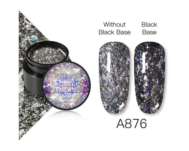 STARRY RAINBOW COLOR GEL A876 - A876 - Everin.ro