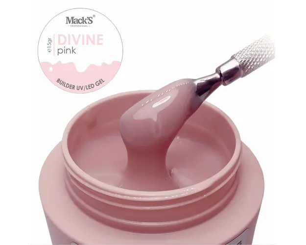Gel Constructie Divine Pink 15ml Macks - DP15-MKS - Everin.ro