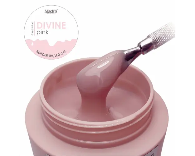 Gel Constructie Divine Pink 50ml Macks - DP50-MKS - Everin.ro
