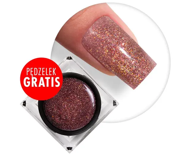 Gel Constructie Molly Lac Shine On You- Rusty Shine 15gr Hema Free - Everin