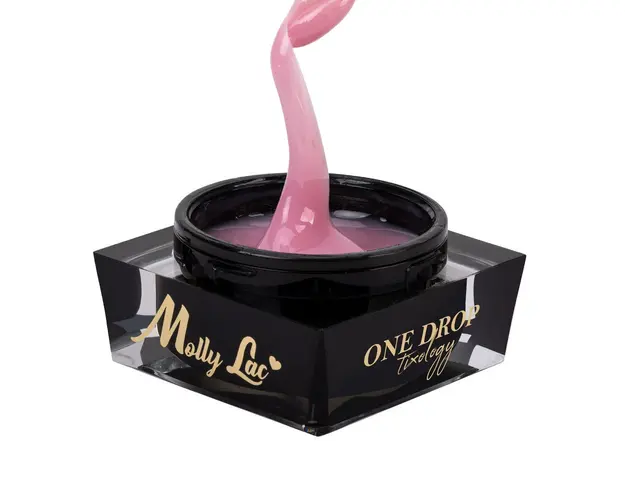 Gel UV Constructie Molly Lac One Drop Mild Rose 50gr - Everin