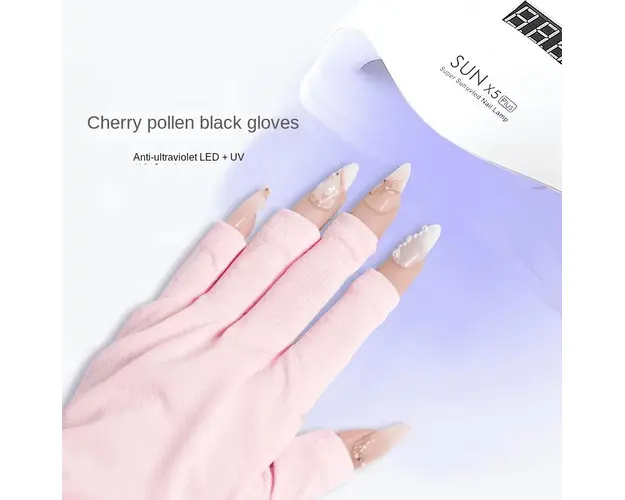 Manusi Protectie Raze UV Classic- Pink - Everin
