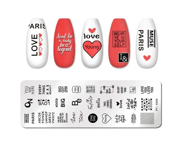 MATRITA DECOR UNGHII PY-X009 - PY-X009 - Everin.ro