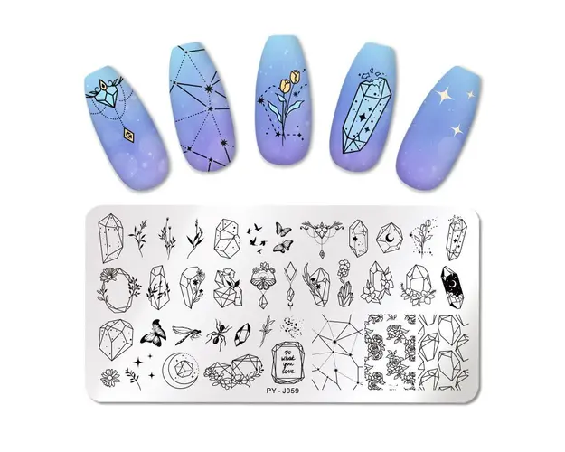 MATRITA DECOR UNGHII PY-J059 - PY-J059 - Everin.ro