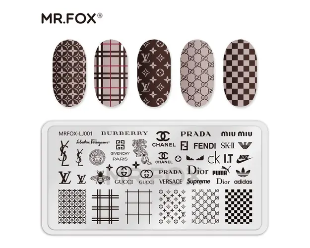 MATRITA DECOR UNGHII LJ001 - LJ001 - Everin.ro