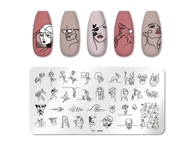 MATRITA DECOR UNGHII PY-J040 - PY-J040 - Everin.ro