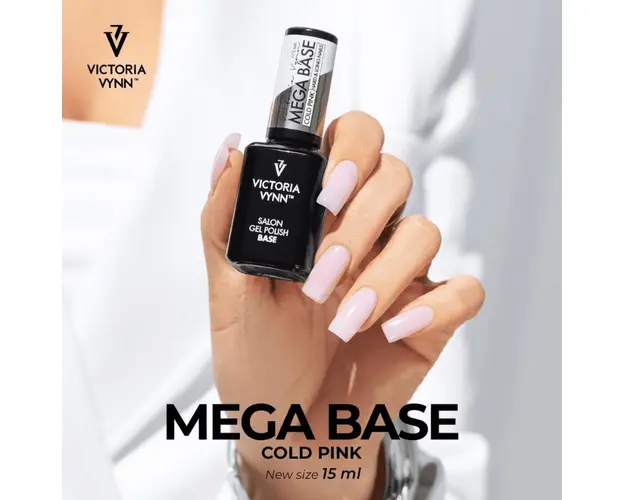 Mega Base Victoria Vynn- Cold Pink 8ml Rubber Base - VV-P8 - Everin