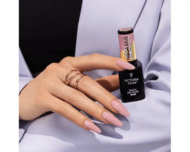 Mega Base Victoria Vynn- Pink 8ml Rubber Base - VV-MB8 - Everin