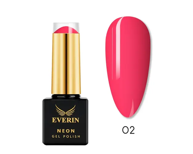 Oja semipermanenta Everin Neon 7ml- 02 - EN-02 - Everin.ro