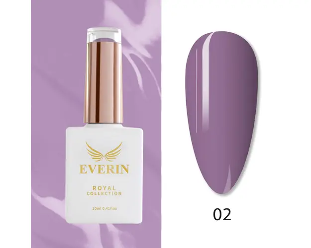 Oja semipermanenta Everin- Royal Collection 10ml- 02 - ERC-02 - Everin.ro