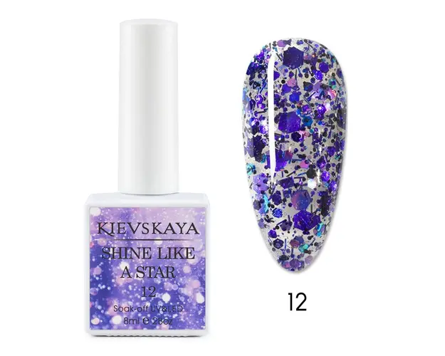 Oja semipermanenta KIEVSKAYA Shine Like a Star- 12 - SLAS-12 - Everin.ro