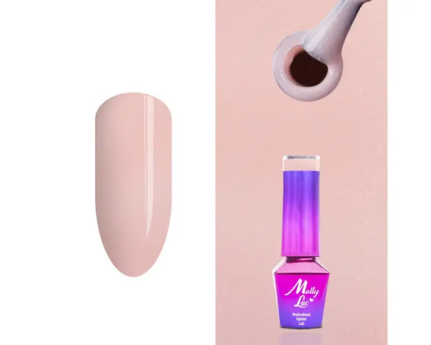 Oja Semipermanenta Molly Lac 5 ML- 453 PEACH OF CAKE - ML453 - Everin.ro