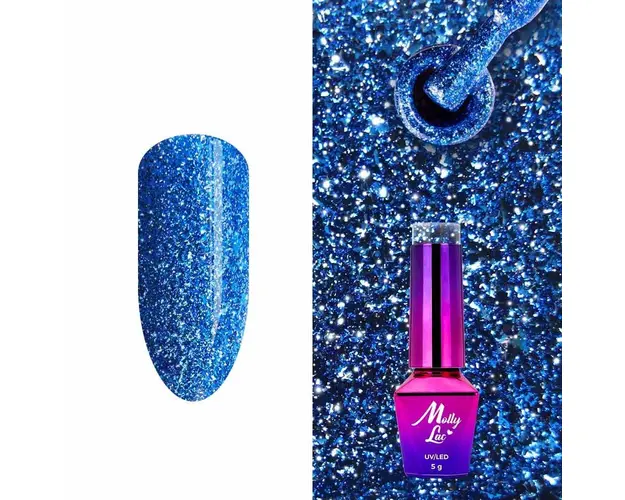 Oja semipermanenta Molly Lac Luxury Glam- 544 - 544 - Everin.ro