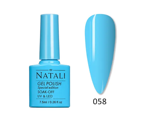 Oja semipermanenta Natali SPECIAL EDITION- 58 GAMA NOUA - NSGM-58 - Everin.ro