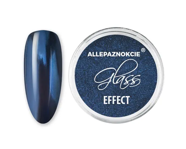 Pigment efect oglinda glass effect Allepaznokcie- 11 - PEO-GE11 - Everin.ro