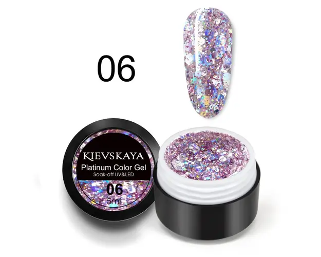 Platinum color gel KIEVSKAYA- 06 - PLK-06 - Everin.ro