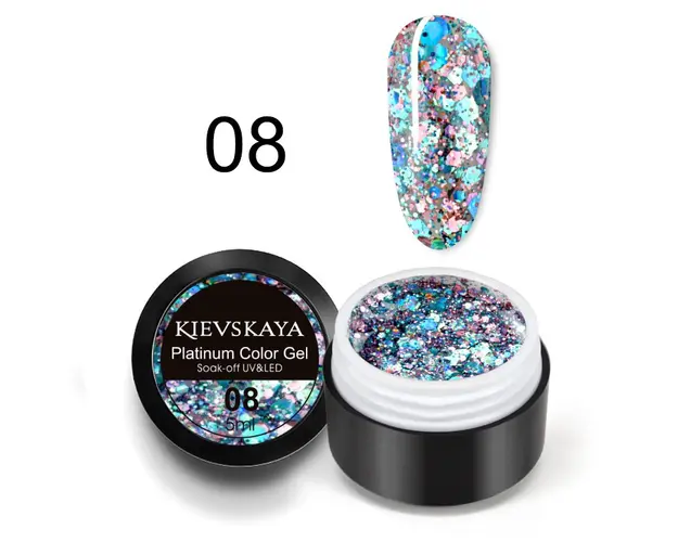Platinum color gel KIEVSKAYA- 08 - PLK-08 - Everin.ro