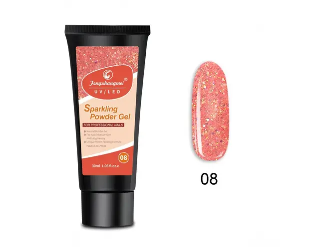 Polygel FSM Sparkling- 08 - SPK-08 - Everin.ro