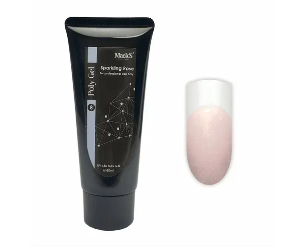 Polygel Sparkling Rose Macks 60gr - P-SR60 - Everin.ro