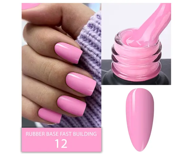 Baza Rubber Everin 15ml- Fast Building 12 - BRFB-12 - Everin.ro