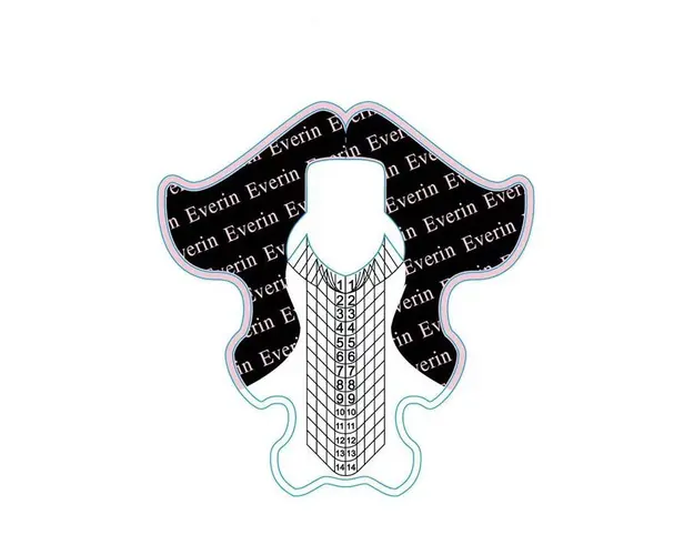 Sabloane Unghii Profesionale Everin rola 100buc. U25 - Everin