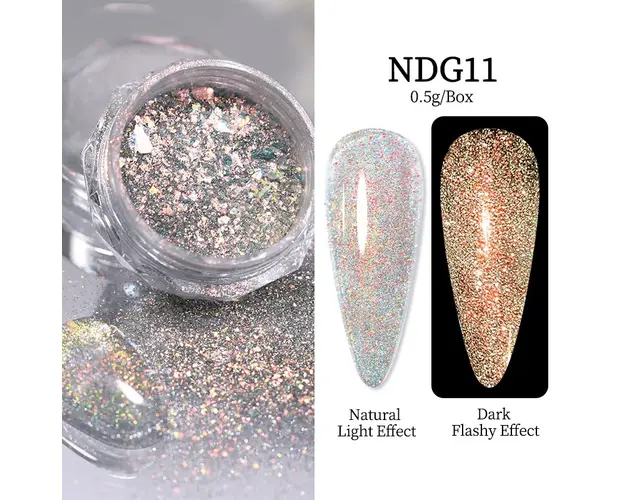 Sclipici Chrome Aurora NDG11 - Everin