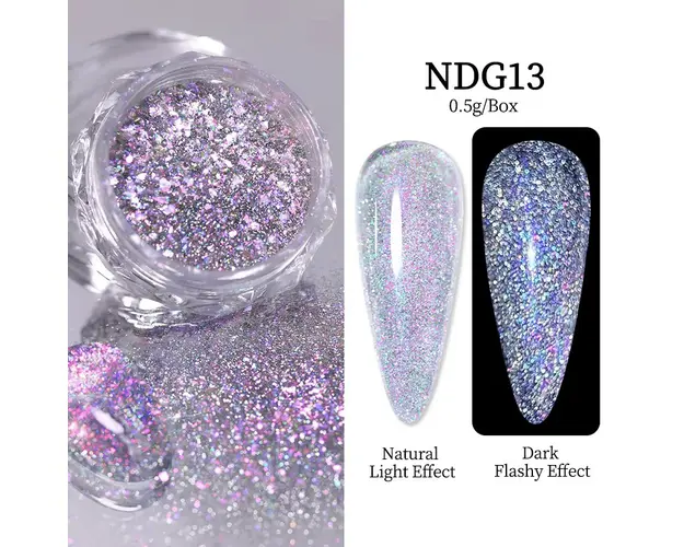 Sclipici Chrome Aurora NDG13 - Everin