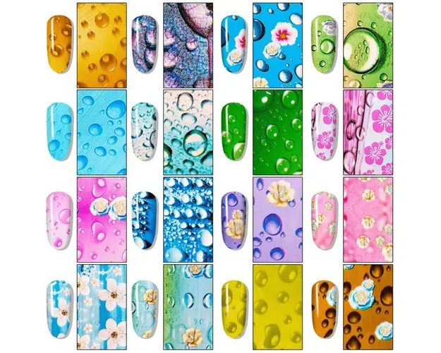 Set 10 folii de transfer 20x4cm. FT-BB10 - FT-BB10 - Everin.ro