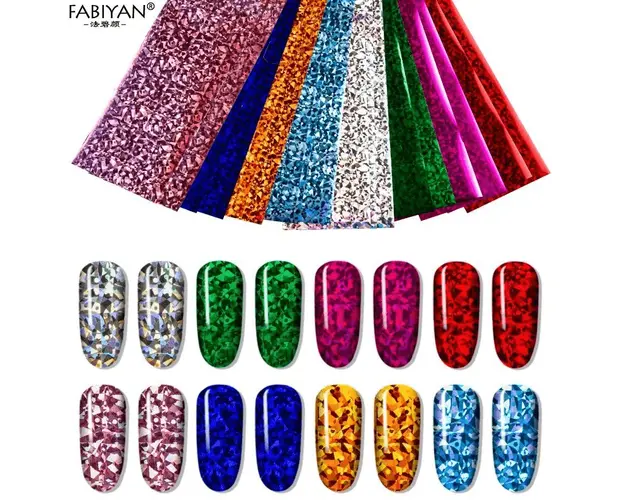 Set 16 folii de transfer 20x4cm. FT-H16 - FT-H16 - Everin.ro