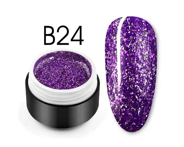 Shiny Platinum Color Gel B24 - B24 - Everin.ro