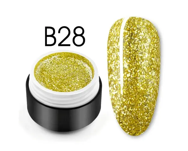 Shiny Platinum Color Gel B28 - B28 - Everin.ro