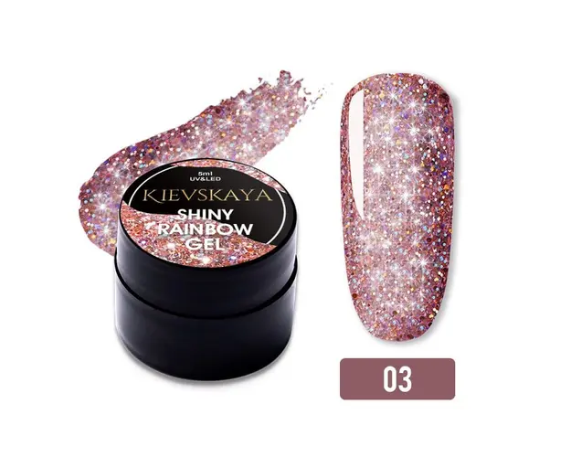 Shiny Rainbow Color gel KIEVSKAYA- 03 - Everin