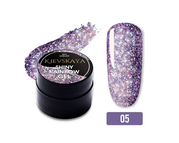 Shiny Rainbow Color gel KIEVSKAYA- 05 - Everin