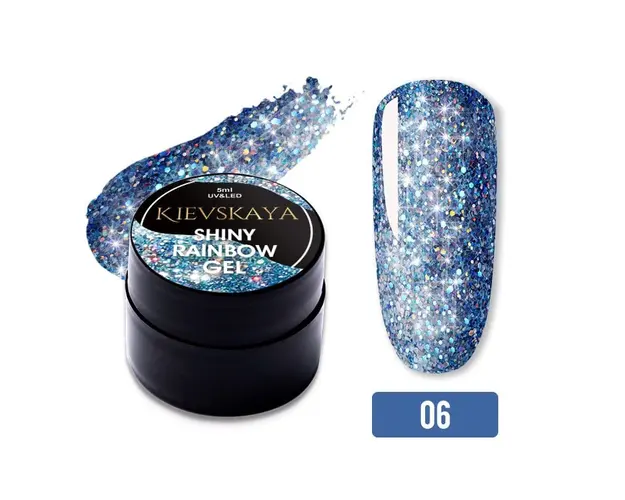 Shiny Rainbow Color gel KIEVSKAYA- 06 - Everin
