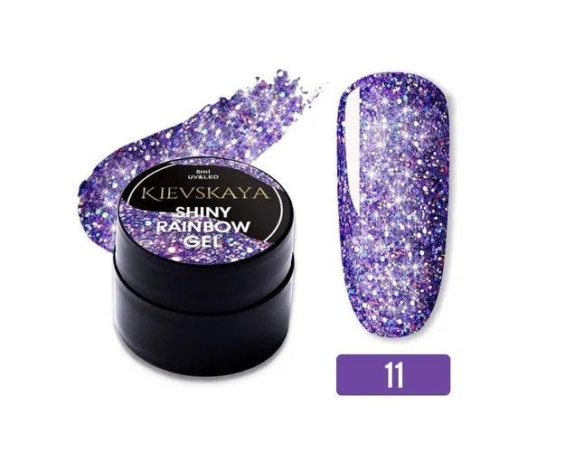 Shiny Rainbow Color gel KIEVSKAYA- 11 - Everin