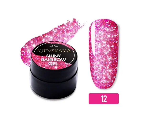 Shiny Rainbow Color gel KIEVSKAYA- 12 - Everin