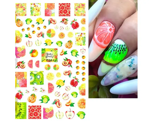 Sticker decor unghii F644 - F644 - Everin.ro