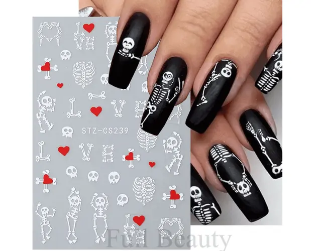 Sticker Decor Unghii Halloween STZ-CS239 - LS-J84 - EVERIN