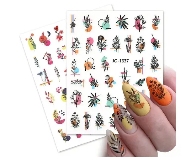 Sticker decor unghii JO-1637 - JO-1535 - EVERIN